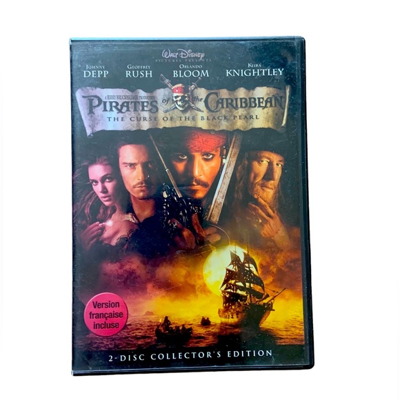 Pirates of the Caribbean 2-Disc collection DVD - Picture 1 of 4